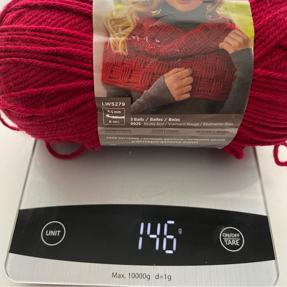 Red Heart Soft Yarn Bundle - Wine color - Scarf Crochet Project - Picture 12 of 12